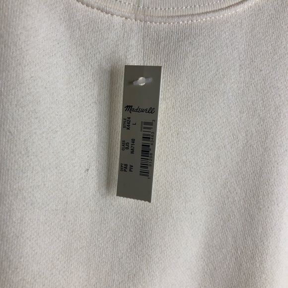 Madewell┃Pleat-Sleeve Sweatshirt - Picture 6 of 8